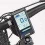 Display des Fischer E-Bike Mountainbike 27,5 EM 1726.1 mit Geschwindigkeitsanzeige und Akku.
