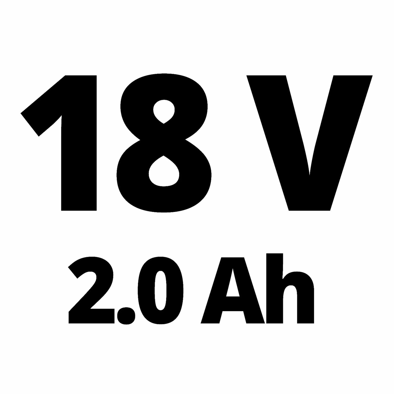 Einhell 18V 2.0 Ah Akku für Power X-Change Akku-Rasentrimmer.