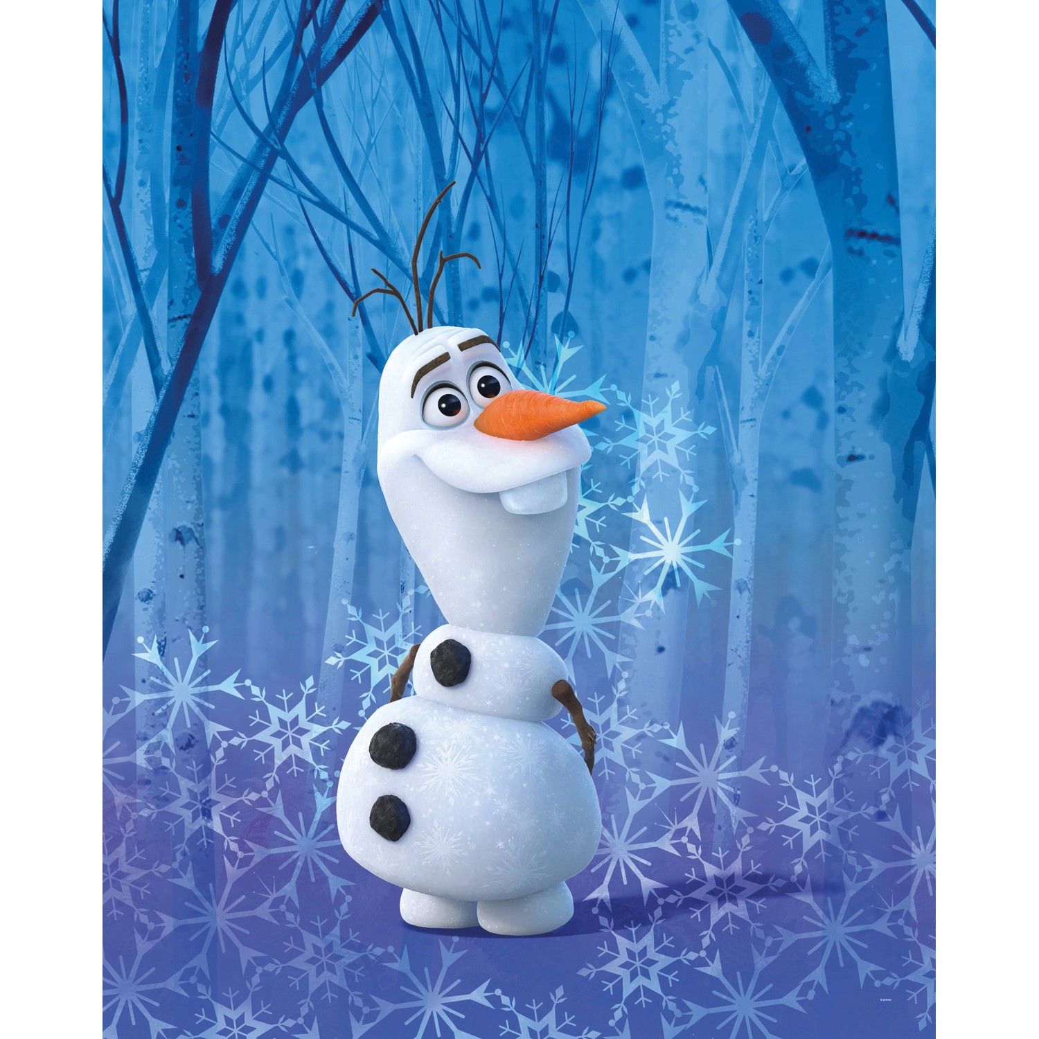 Komar Poster "Frozen Olaf Crystal", Disney, (1 St.), Kinderzimmer, Schlafzi günstig online kaufen