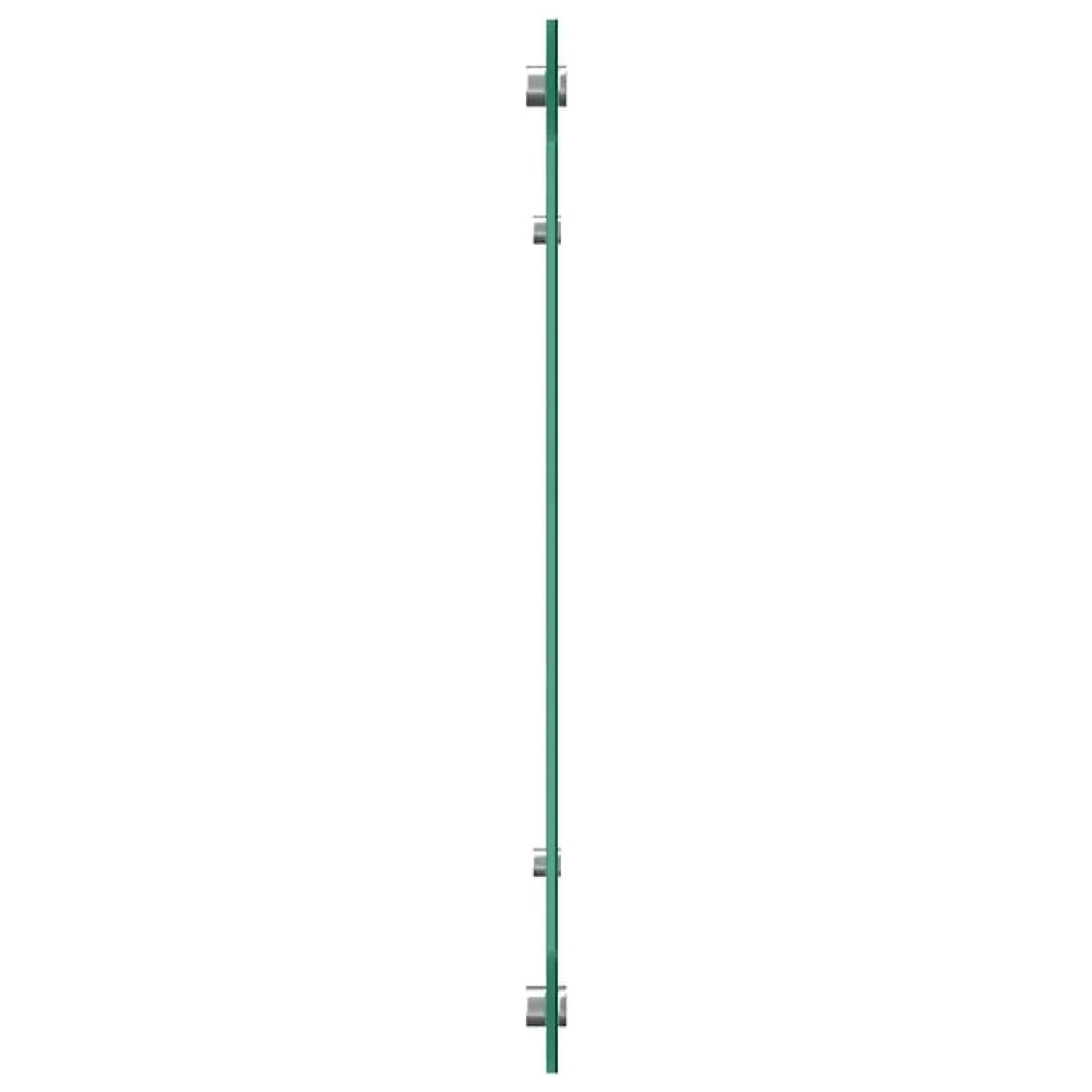 vidaXL Küchenrückwand Hellgrau 110 x 50 x 0,6 cm Gehärtetes Glas 42001305_5