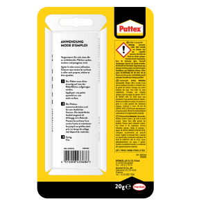 Pattex Universalkleber 60sec. 20g Tube, klar und farblos. Universalkleber für schnelle Reparaturen.