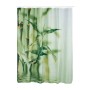Relaxdays Duschvorhang Polyester Grün Blickdicht Wasserabweisend 200 cm x 180 cm x 4 cm