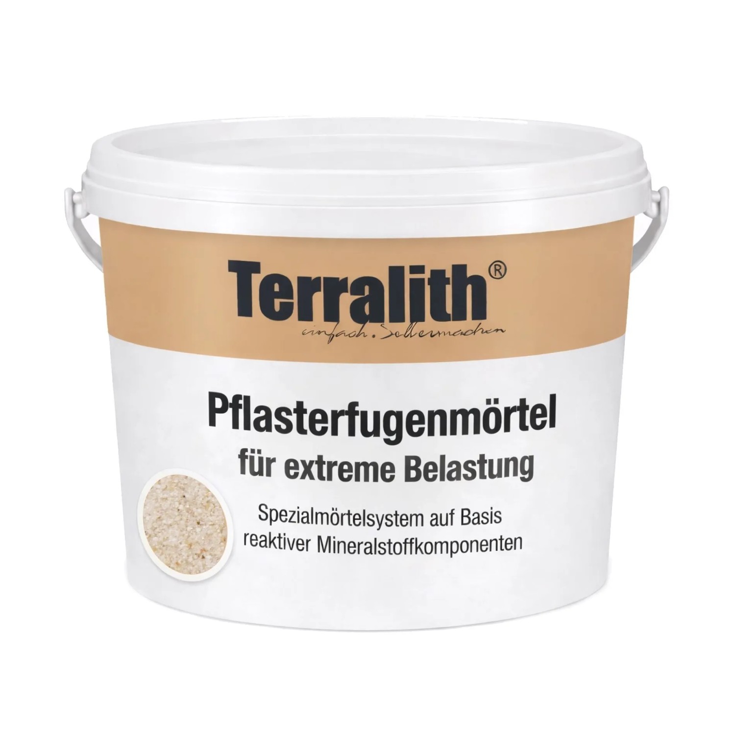 Terralith 2k Pflasterfugenmörtel Extrem 26,5 kg Natur Beige