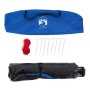 vidaXL Strandzelt 2 Personen Azurblau Quick Release Wasserdicht 4005296_10