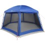 vidaXL Poolzelt mit Abnehmbarem Überzelt Netzwänden Azurblau 512x458cm 4100625_4