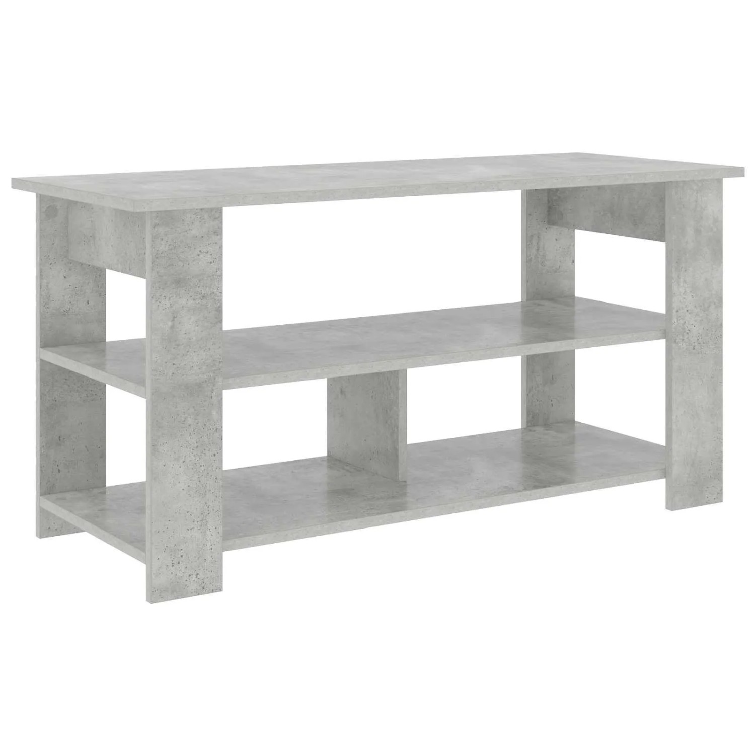vidaXL TV-Ständer Beton Grau 100 x 40 x 50 cm 8000391