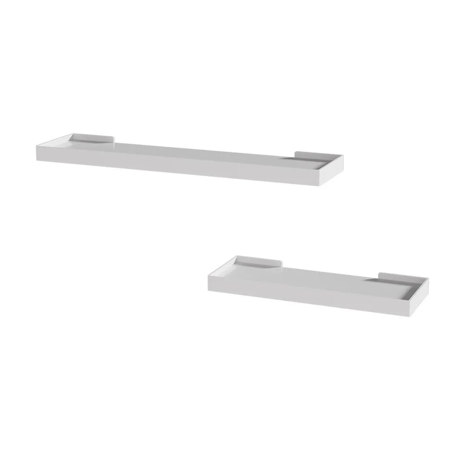 Vicco Wandregal Erni Weiß 60 x 3 2er-Set Art Nr 54233