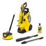 Kärcher K 4 Power Control Flex Home Hochdruckreiniger mit Zubehör und Reinigungsmittel.