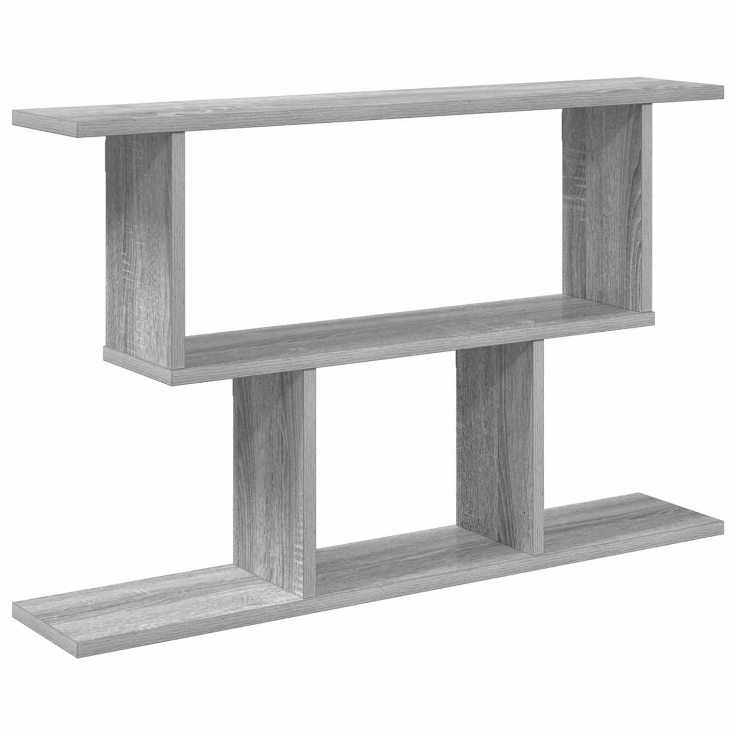 vidaXL Wandregal Sonoma-Grau 80 x 15 x 50,5 cm Holzwerkstoff 8012289