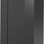 Fackelmann Waschbeckenunterschrank SBC, Anthrazit, 44 cm breit. Badmöbel mit einer Tür und Softclose.