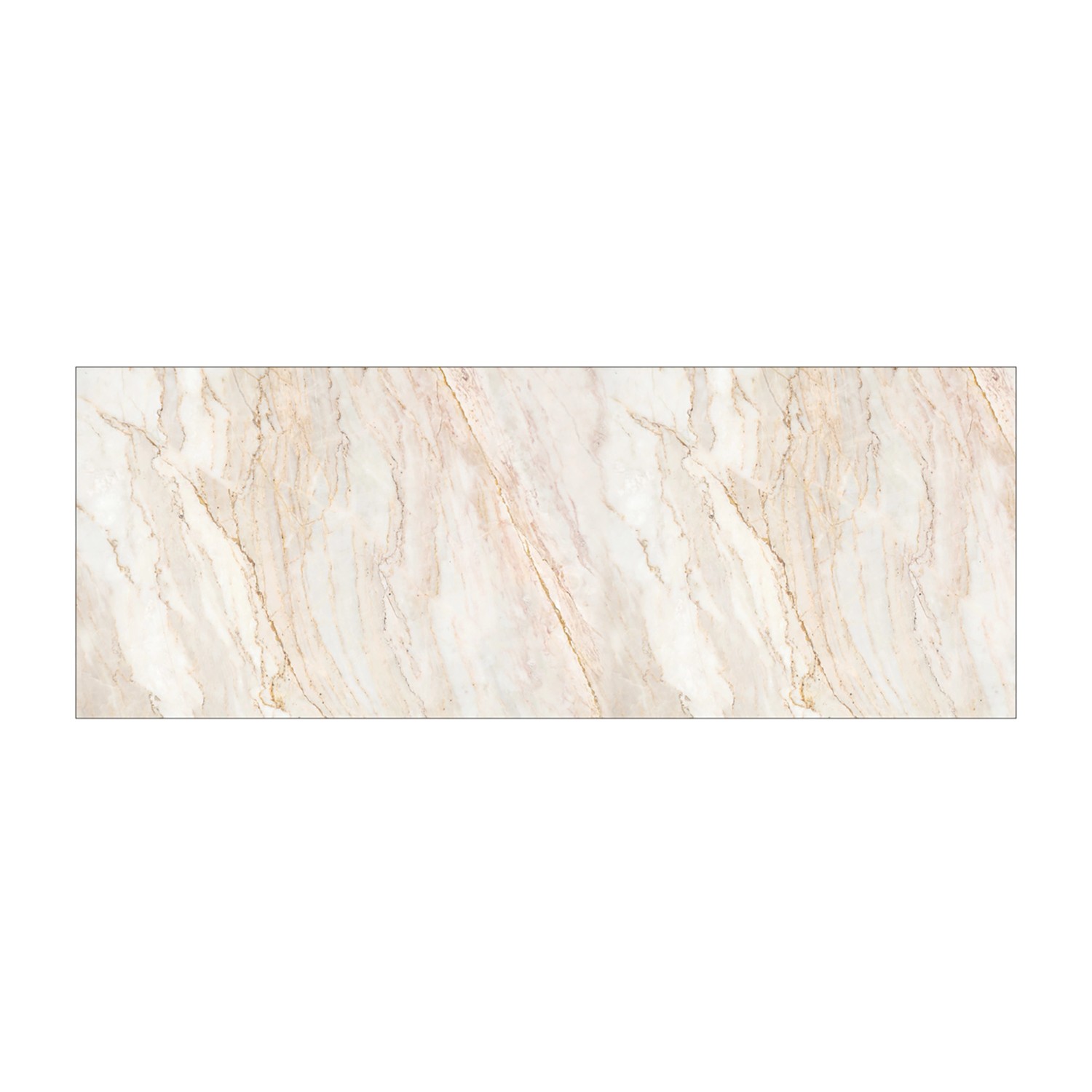 MySpotti Küchenrückwand Profix Cucina Mia, 160x60 cm, Stein Marmor-Hell Optik.