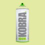 Kobra LP Buntlack Spray 400ml in Pastell Limettengrün Matt. Sprühdose für DIY-Projekte.