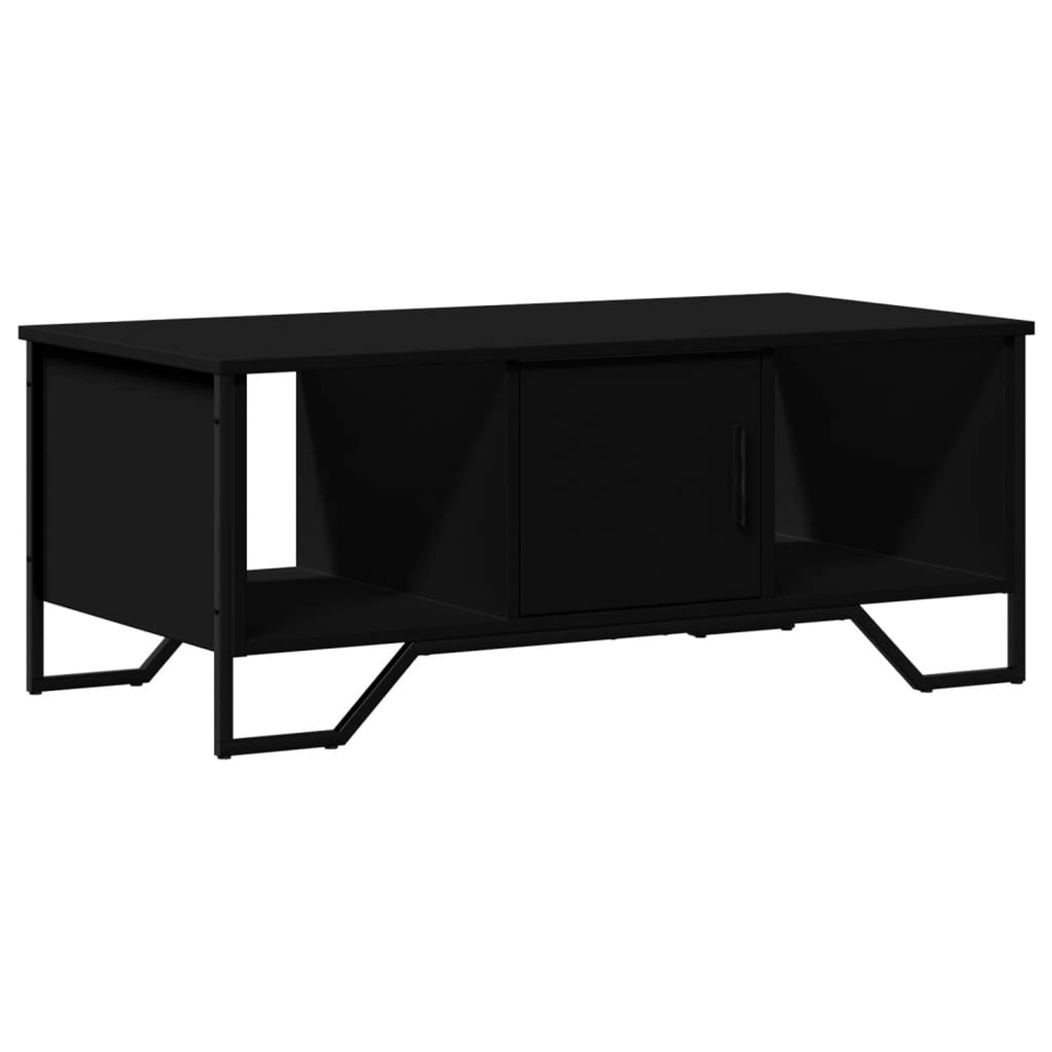 vidaXL Couchtisch Schwarz 100x51x40 cm Holzwerkstoff 848489 günstig online kaufen