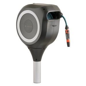 Gardena RollUp M Gartenschlauchbox mit 20m Schlauch, Schlauchwagen für die Gartenbewässerung.