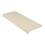 Rechteckige, selbstklebende Karat Stufenmatte aus Sisal in Elfenbein (23,5x65cm).