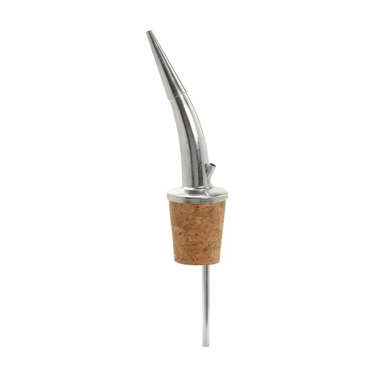 Image of Ich-Zapfe Spitztüllenausgießer Horn aus Edelstahl für 0,7-1,0, Flaschen