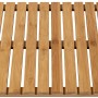 Wenko Baderost aus Bambus, 100x50 cm, für Bad und Outdoor, mit rutschfester Unterseite.