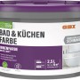 OBI Bad- & Küchenfarbe, weiß-matt, 2,5 l, schimmelvorbeugend, für Innenräume.