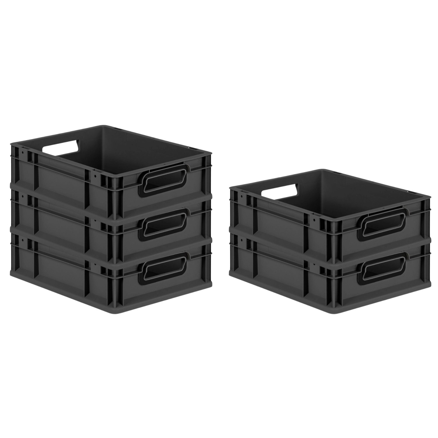 PROREGAL SparSet 5x Eurobox Nextgen Color HxBxT 12x30x40cm 11 Liter Griffe günstig online kaufen