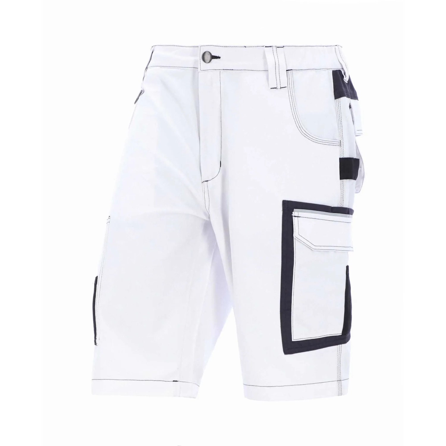 Eliworx Shorts Workwear mit Stifttasche Gr. 64 Weiß