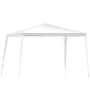 Costway 3 x 3 m Faltpavillon Partyzelt mit Heringen & Windseilen