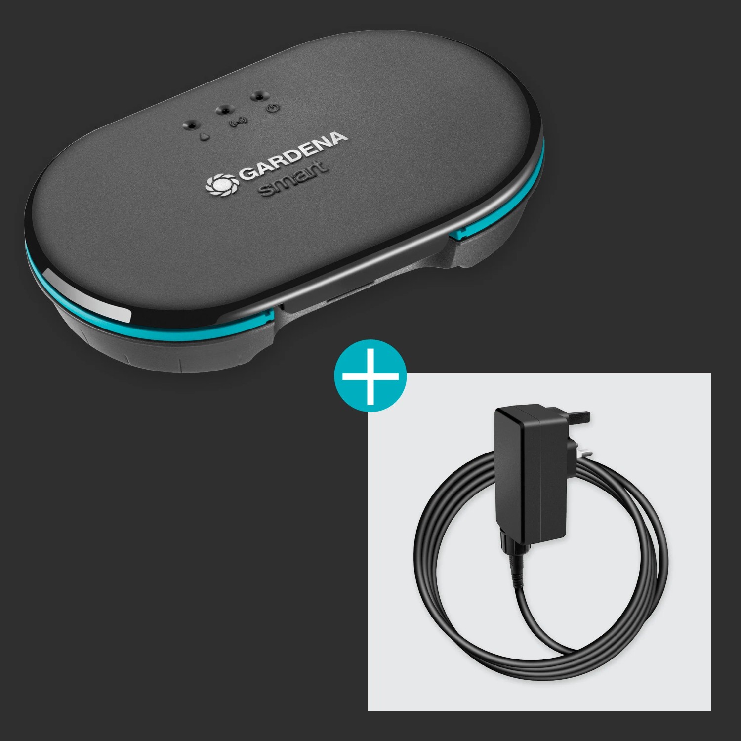 GARDENA Smart Irrigation Set - Contrôleur D'arrosage 6 Zones + Capteur + Gateway - Gestion Automatique Via App - Économiseur D'eau