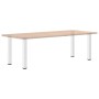 vidaXL Konsolentischbeine 4 Stk Weiß 72-74 cm Stahl 4012469_8