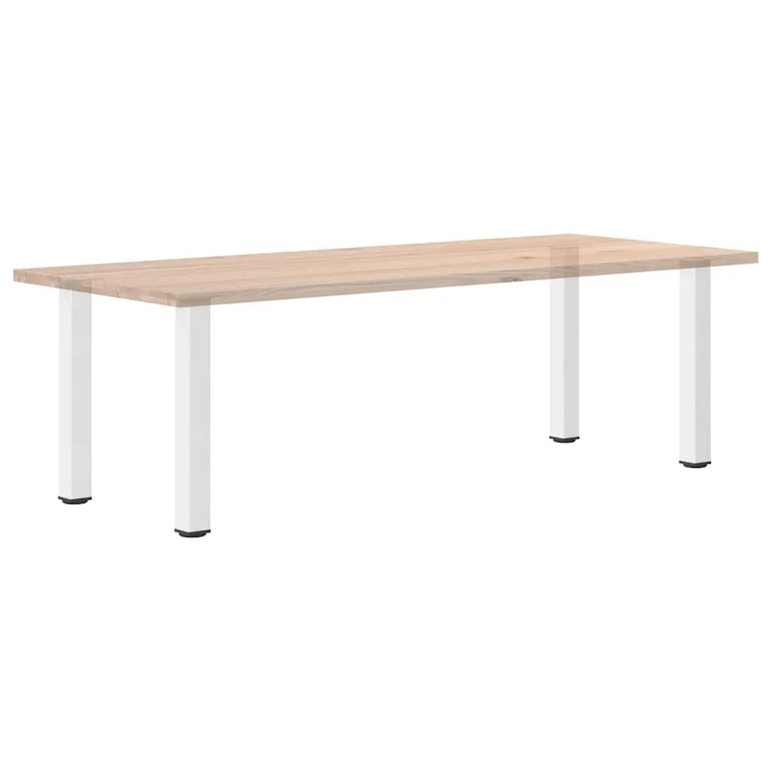 vidaXL Konsolentischbeine 4 Stk Weiß 72-74 cm Stahl 4012469_8