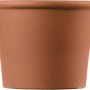 Deroma Pflanztopf Cilindro Bordato, Ø 12cm, aus Terrakotta für den Garten.