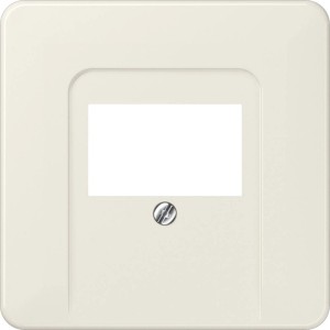 Weiße Jung TAE-Abdeckung CD500 für Telefondosen.