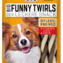 Perfecto Dog Big Funny Twirls, 160g Hunde-Snack mit Geflügel und Wild.