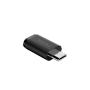 Schwarzer Hama Adapter USB-C Buchse auf Micro-USB Stecker, 3er Set.
