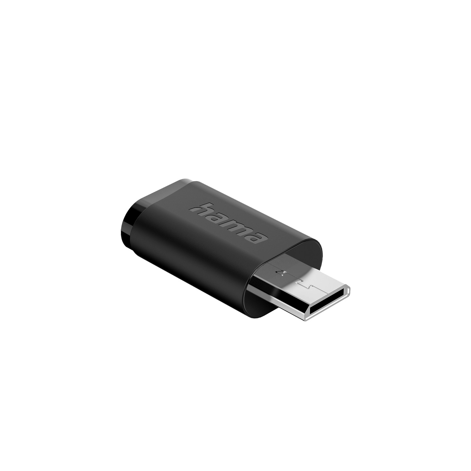 Hama Adapter-Set USB-C Buchse  Micro-USB-Stecker Schwarz 3 Stück