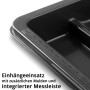 Detailaufnahme: Einhängeeinsatz mit Messleiste für STAHLWERK Werkzeugkoffer Set.