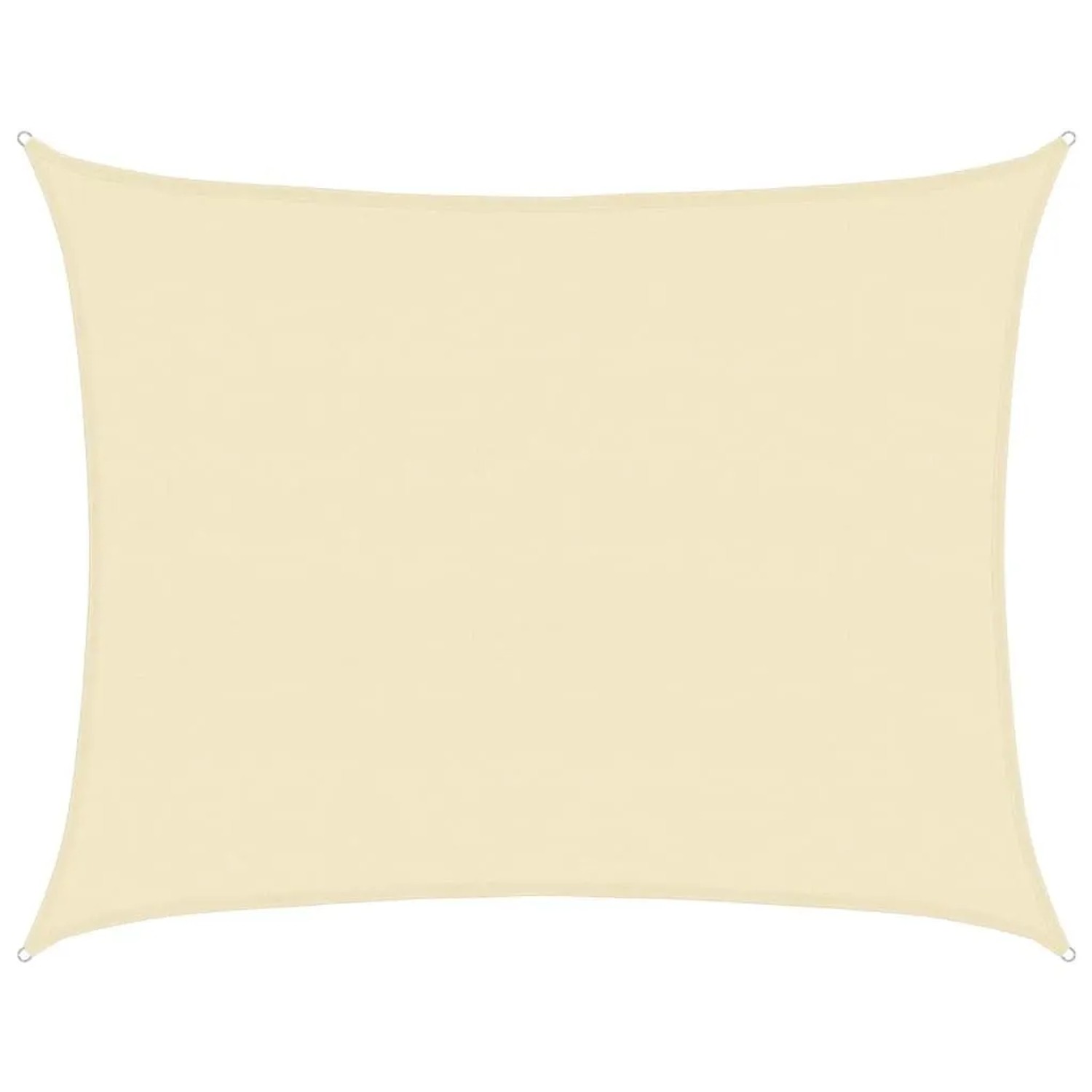 Furnicato Sonnensegel 160 G M² Creme 6x7 M Hdpe