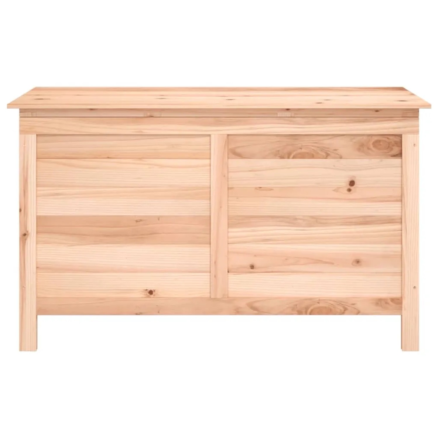 VidaXL Gartentruhe aus Tannenholz, 99x50x56,5 cm, ideal zur Aufbewahrung von Gartenutensilien.