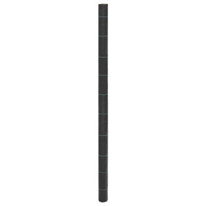 vidaXL Unkrautvlies Schwarz 2x50 m PP 4005195
