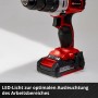 Einhell Akku-Schlagbohrschrauber TE-CD 18 mit Akku, rot/schwarz.