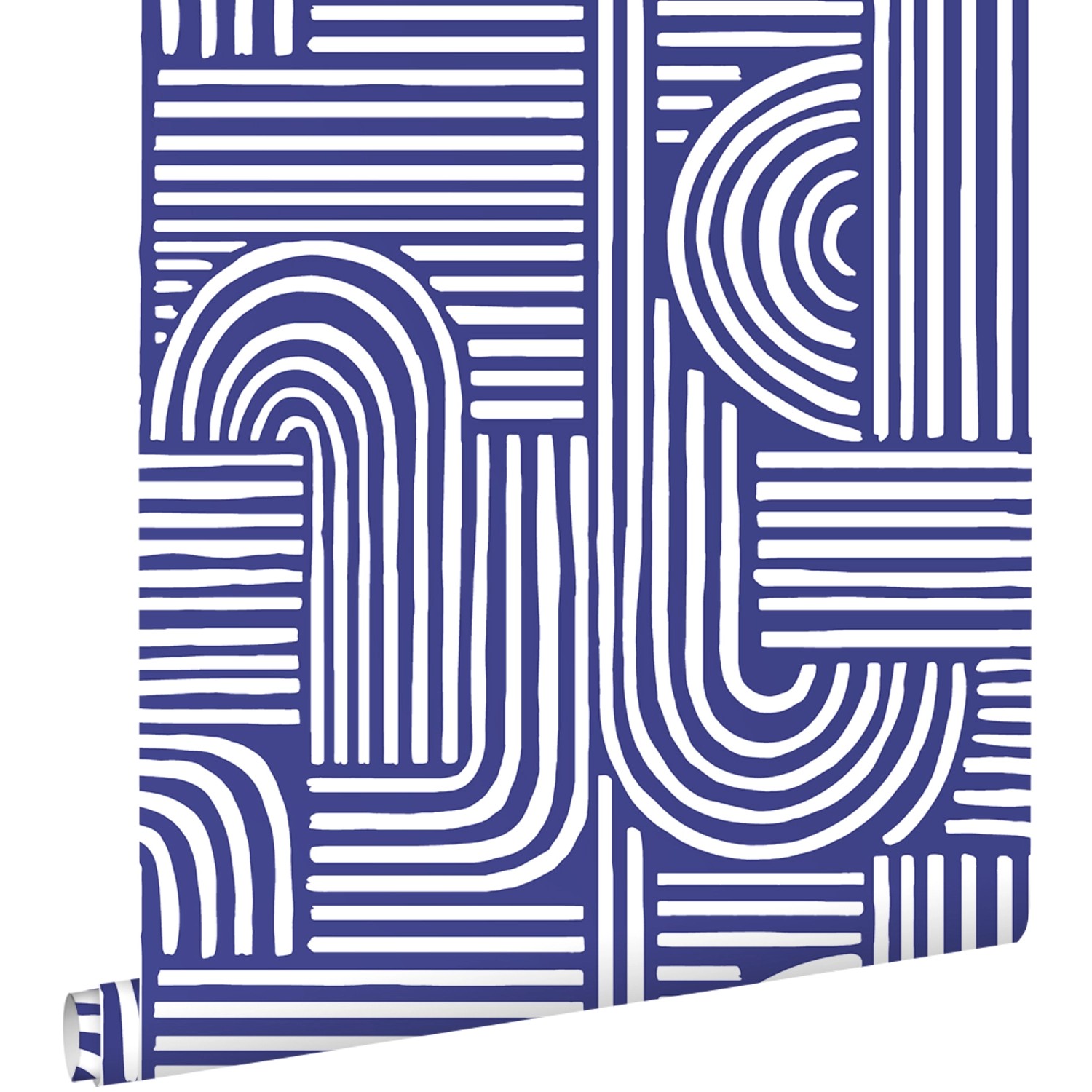 ESTAhome Tapete 3D-Muster Dunkelblau 50 x 900 cm günstig online kaufen