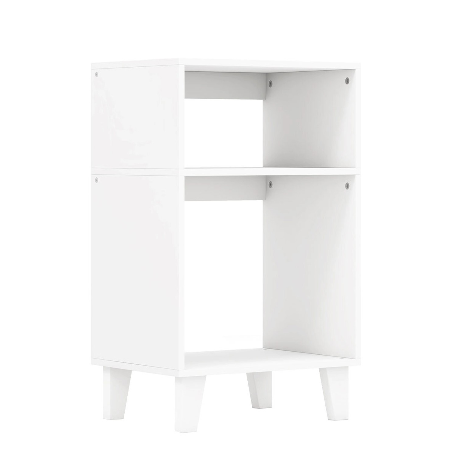 Costway 3-Stufiger Beistelltisch Nachttisch Kaffeetisch Sofatisch Weiß günstig online kaufen