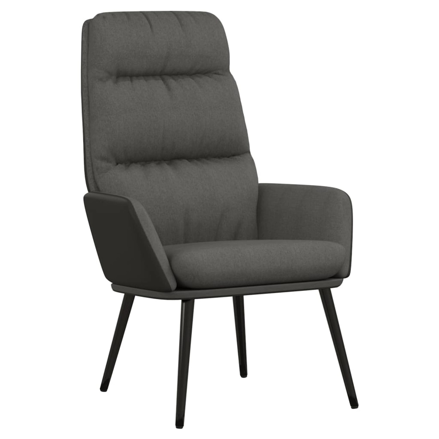 vidaXL Relaxsessel Dunkelgrau Stoff Modell 38 günstig online kaufen