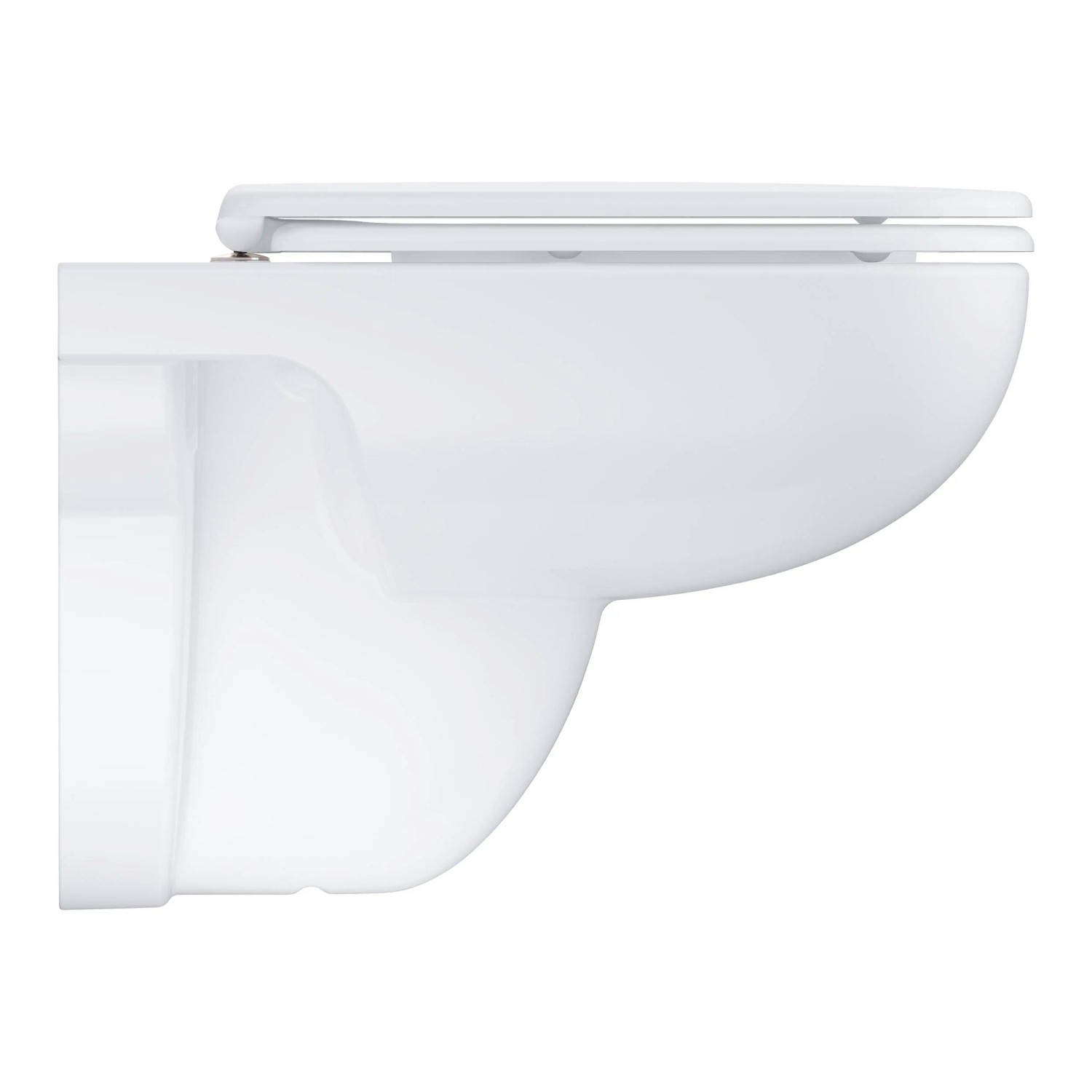 Grohe Start Edge Wand-Tiefspül-WC Set in Weiß mit SoftClose-Funktion.