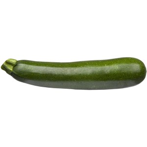 Grüne Zucchini, ca. 9 cm Topf, essbares Fruchtgemüse.