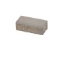 Rechteckiger, grauer Beton Pflasterstein (20x10x6 cm) für Gartenwege und Einfahrten.