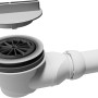 Schulte ExpressPlus Ablauf für DWM-Tec Duschwanne, waagerecht, ohne Deckel.