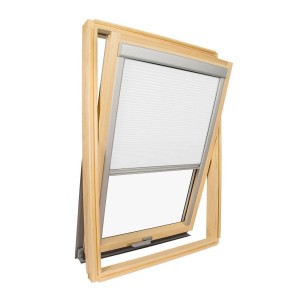 Avosdim Wabenplissee für Velux Dachfenster, weiß, Modell 2 308 M08.