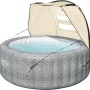 Bestway LAY-Z-SPA Sonnenschutzdach 183x94x109 cm für Whirlpools, schützt vor Sonne und Insekten.