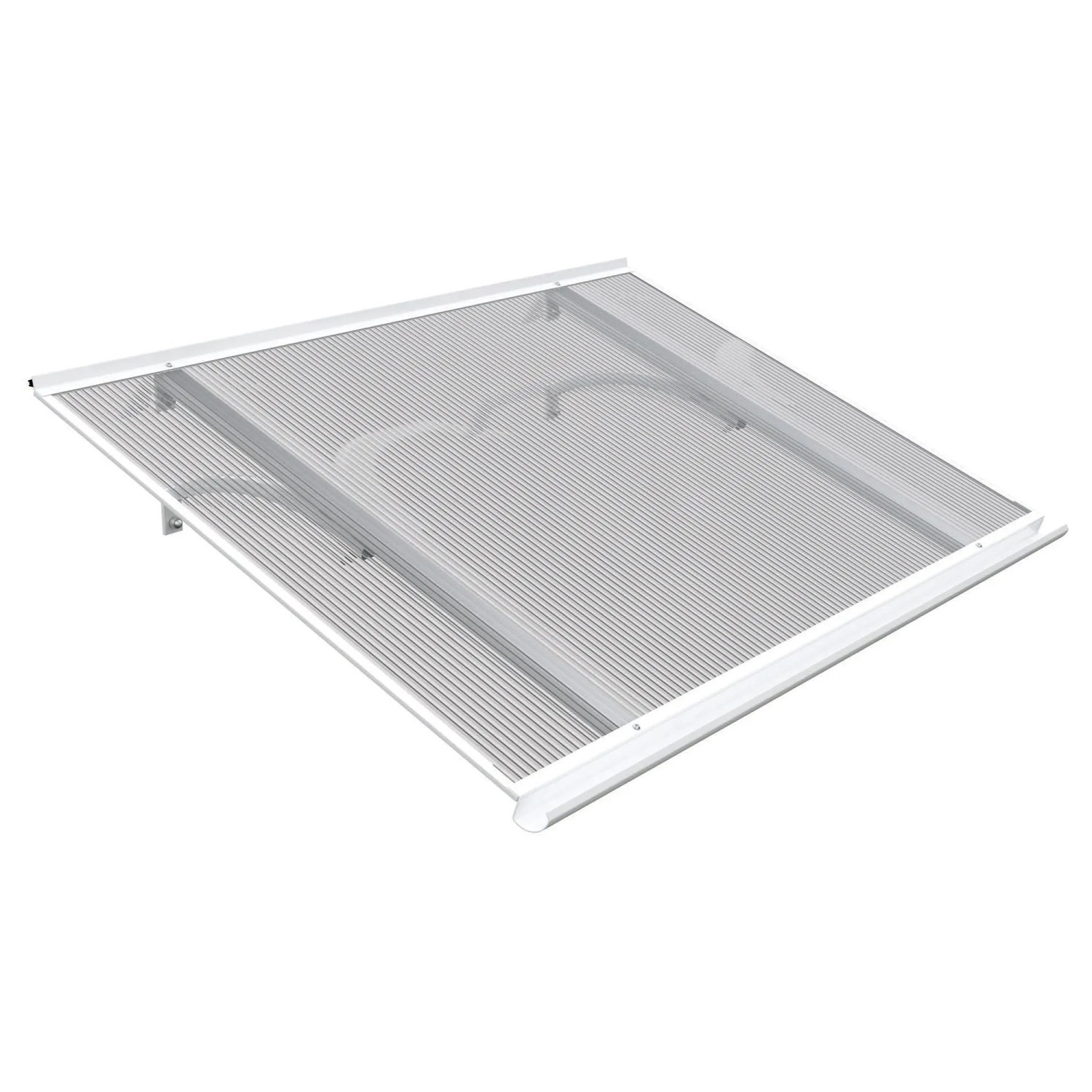 Roro Vordach V132 Weiß 120 cm x 84 cm x 33,5 cm