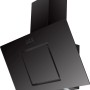 Respekta Kopffreihaube CH22010/90SBZ++, 90 cm, schwarz, mit LED-Beleuchtung.