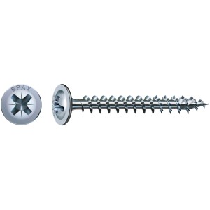 Spax Möbelschraube mit Tellerkopf, T-Star plus Antrieb, 3x20mm, 100 Stück, für Möbelbau.